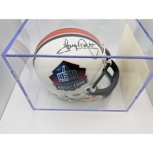 Riddell Dallas Cowboys Hall Of Fame Tony Dorset Autographed Mini Helmet